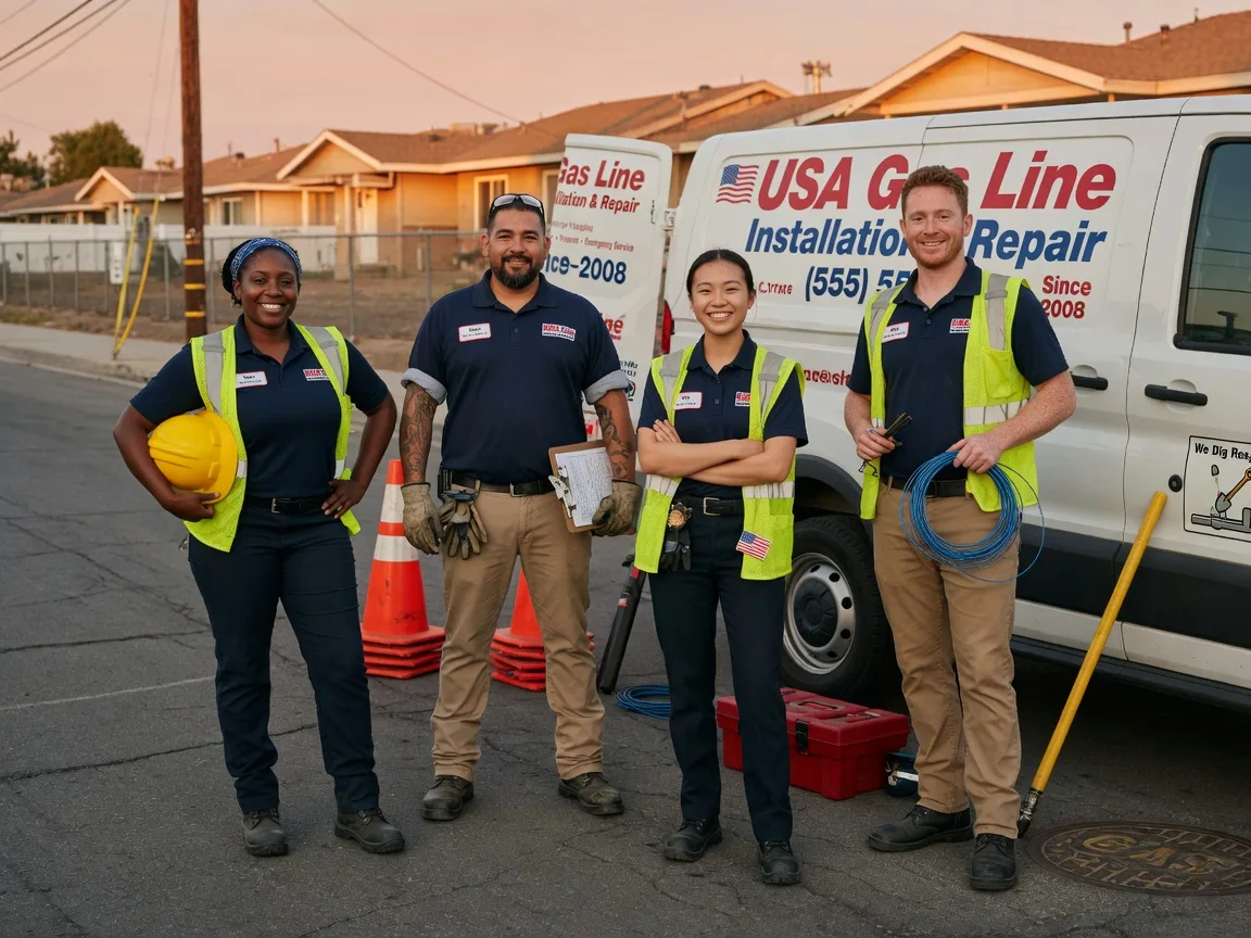 Gas Line Installation company in Whiting, IA